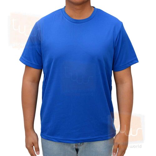 royal blue tshirt drifit for printing