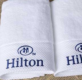 hotels towels embroidery suppliers