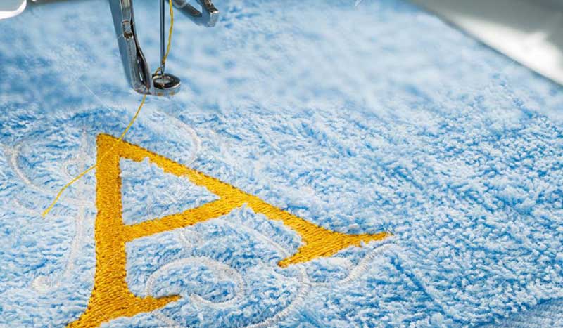 towels embroidery shops monogramming dubai uae
