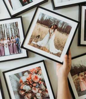 custom wedding canvas material photo frame shops in dubai uae