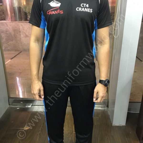Black Blue Cricket Jerseys 2 Uniforms Manufacturer and Supplier based in Dubai Ajman UAE