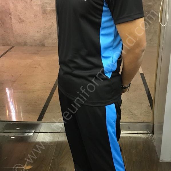 Black Blue Cricket Jerseys 3 Uniforms Manufacturer and Supplier based in Dubai Ajman UAE
