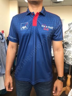 Nav Blue Red Polo Jerseys 3 Uniforms Manufacturer and Supplier based in Dubai Ajman UAE