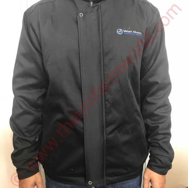 Winter Jacket Black 6 Uniforms Manufacturer and Supplier based in Dubai Ajman UAE