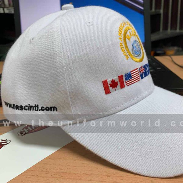 Acrylic Caps White 2 Uniforms Manufacturer and Supplier based in Dubai Ajman UAE