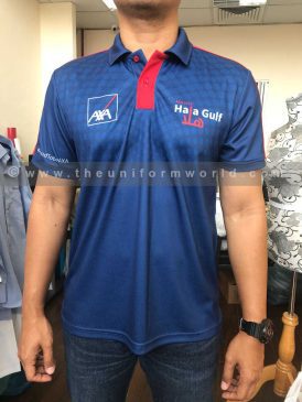 Axa Polo Jerseys Uniforms Manufacturer and Supplier based in Dubai Ajman UAE