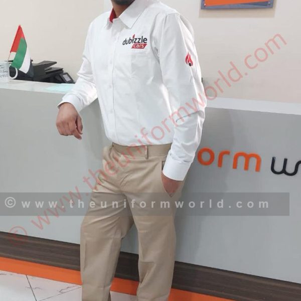 Casual Shirt White Dubizlle 2 Uniforms Manufacturer and Supplier based in Dubai Ajman UAE