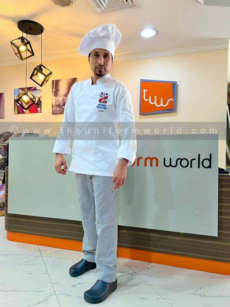Chef Jacket White Htmi 2 Uniforms Manufacturer and Supplier based in Dubai Ajman UAE