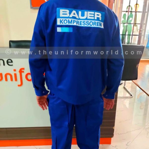 Coverall 2Pc Royal Blue Bauer 3 Uniforms Manufacturer and Supplier based in Dubai Ajman UAE