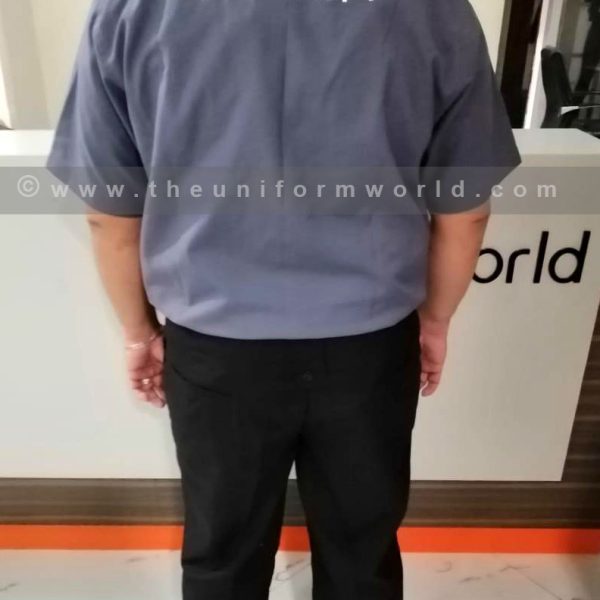 Epaulette Shirt Grey Trafigo 3 Uniforms Manufacturer and Supplier based in Dubai Ajman UAE