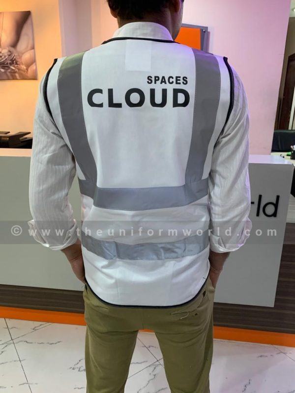 Hi Viz Jacket White Cloud 2 Uniforms Manufacturer and Supplier based in Dubai Ajman UAE