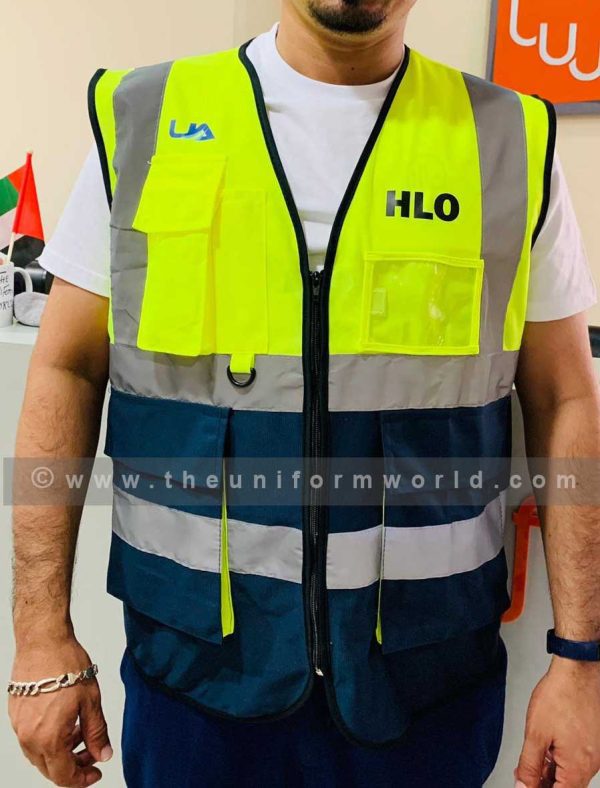 Hi Viz Vest Hlo 3 Uniforms Manufacturer and Supplier based in Dubai Ajman UAE