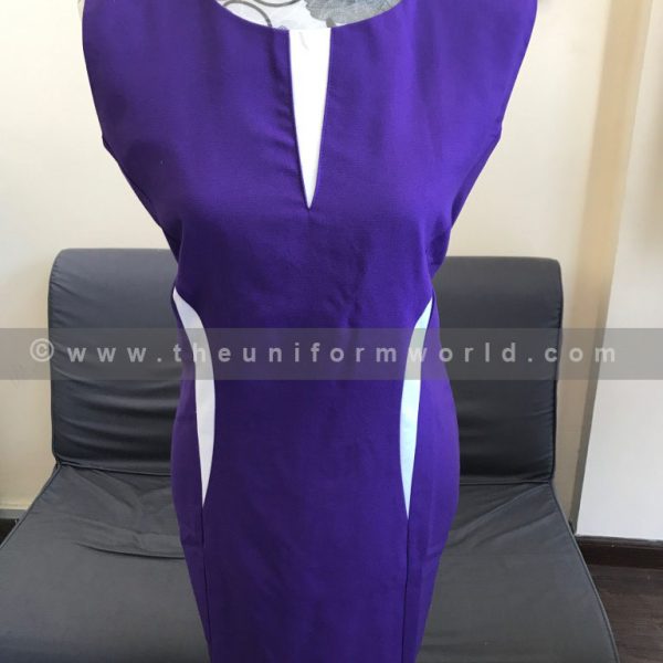 Hot Chicks Tunic Dress Lavander Uniforms Manufacturer and Supplier based in Dubai Ajman UAE