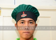 Kabab Chef Hat Green 2 Uniforms Manufacturer and Supplier based in Dubai Ajman UAE