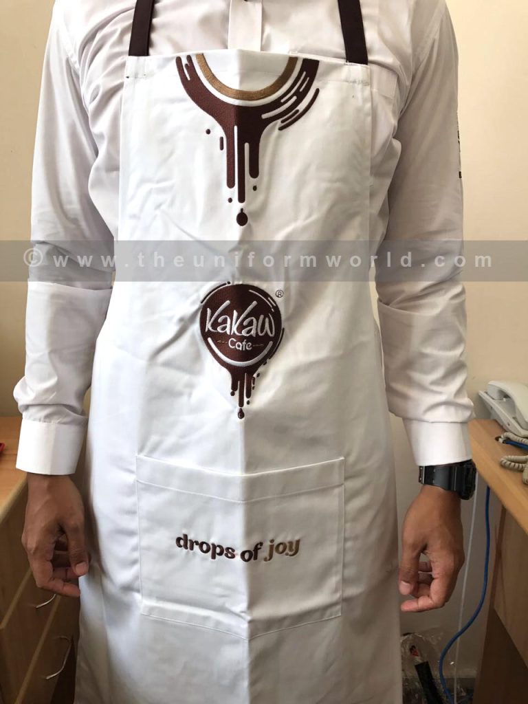 Kakaw Server Apron Shirt Uniforms Manufacturer and Supplier based in Dubai Ajman UAE