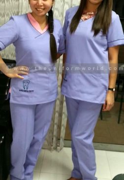 Maral Dental Scrubs Lavander 1 Uniforms Manufacturer and Supplier based in Dubai Ajman UAE