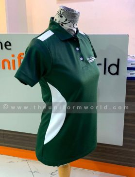 Polo Shirt Drifit Green Move Freely 2 Uniforms Manufacturer and Supplier based in Dubai Ajman UAE