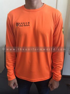 Urban Scope Orange T Shirt 4 Uniforms Manufacturer and Supplier based in Dubai Ajman UAE