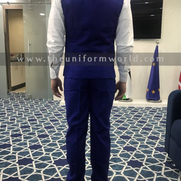 Blue Waist Coat 1 Uniforms Manufacturer and Supplier based in Dubai Ajman UAE