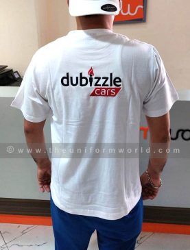 Round Neck T Shirt Cotton White Dubizzle 3 Uniforms Manufacturer and Supplier based in Dubai Ajman UAE