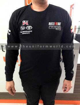 Round Neck T Shirt Long Sleeve Sam Performance 2 Uniforms Manufacturer and Supplier based in Dubai Ajman UAE