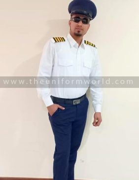 Shirt Epaulette White 2 Uniforms Manufacturer and Supplier based in Dubai Ajman UAE