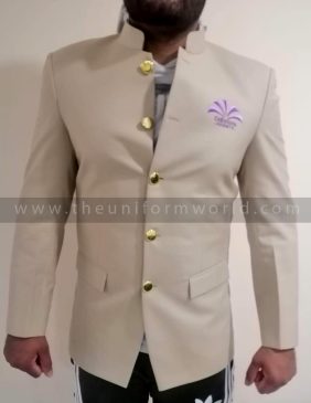 Suit Jacket Beige Caravana 1 Uniforms Manufacturer and Supplier based in Dubai Ajman UAE