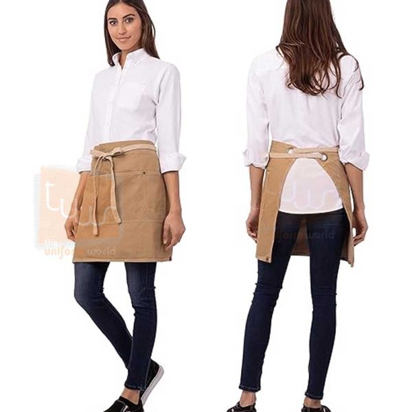 Bistro Apron1002 2 Uniforms Manufacturer and Supplier based in Dubai Ajman UAE