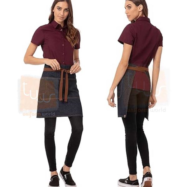 Bistro Apron1004 1 Uniforms Manufacturer and Supplier based in Dubai Ajman UAE